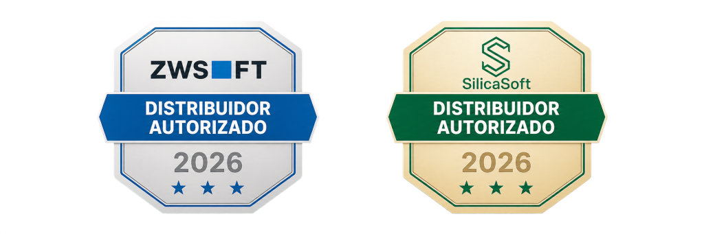 CADMULTI distribuidor autorizado ZWSOFT y SilicaSoft 2026